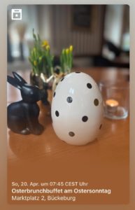 Osterbrunch @ Ratskeller-Bückeburg